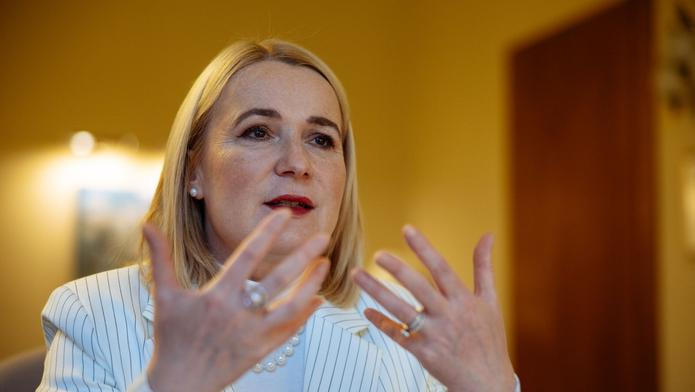 Ministryně obrany Jana Černochová (ODS), 13. 12. 2024.