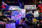 Slovensko, Bratislava, 17. listopad, demonstrace, Fico