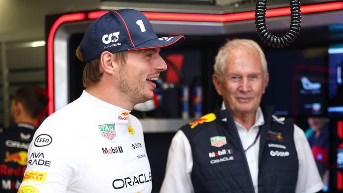 Max Verstappen a Dr. Helmut Marko
