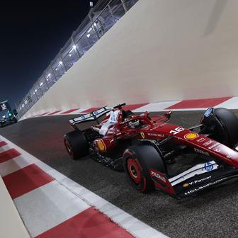 Charles Leclerc, Ferrari v kvalifikaci na VC Abú Zabí 2025