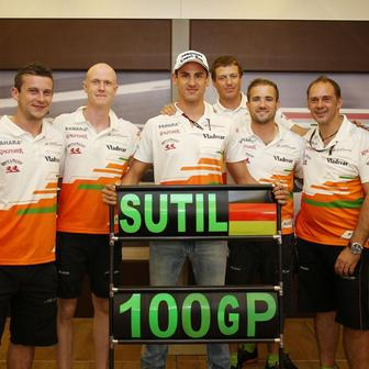 F1, VC Maďarska 2013: Adrian Sutil, Force India