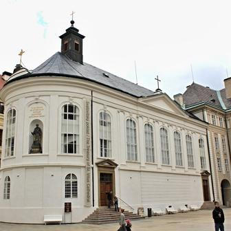 Pražský hrad Kaple svatého Kříže