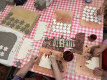 Pražský hrad výzdoba Vánoce Domov Laguna Psáry