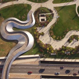 BP Pedestrian Bridge, Millennium Park, Chicago