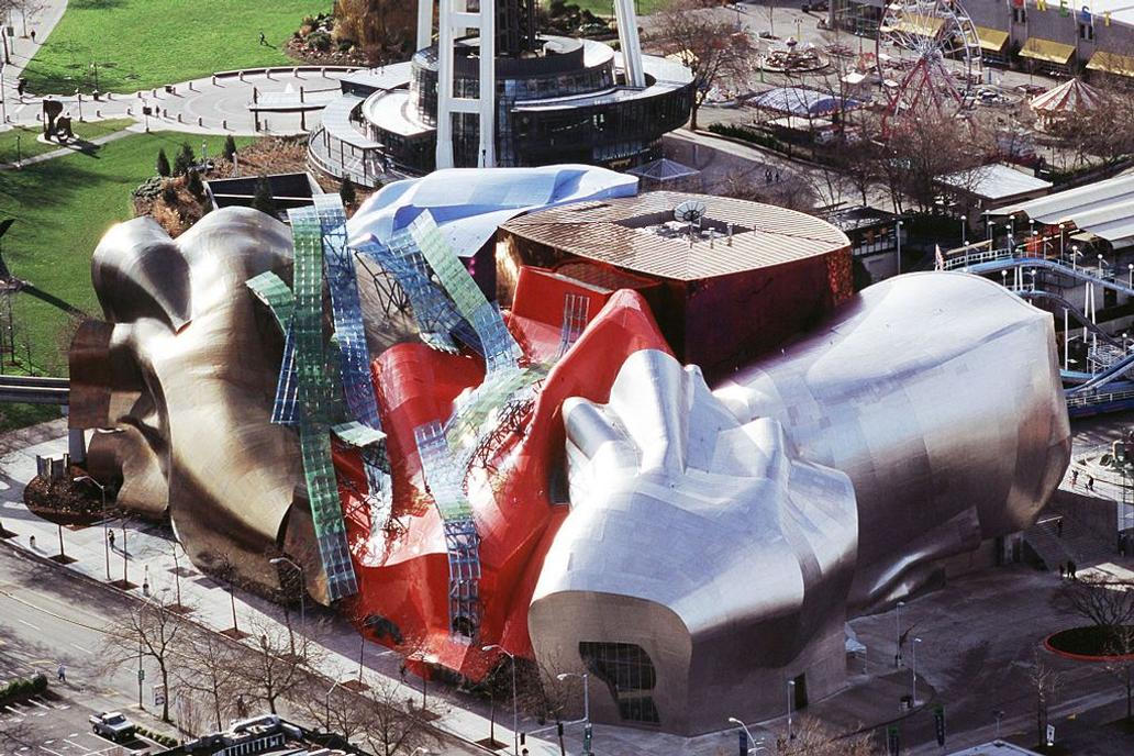 Muzeum Experience Music Project v Seattlu