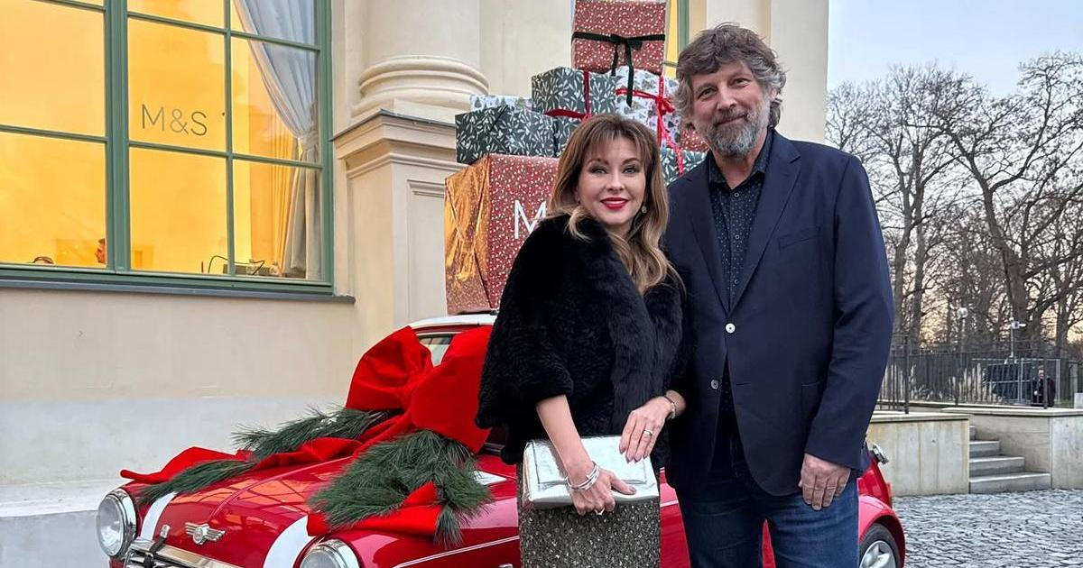 Dana Morávková s manželem Petrem Maláskem