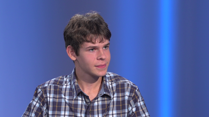 Mladý rybář a zálesák Matěj Houška v pořadu Spotlight