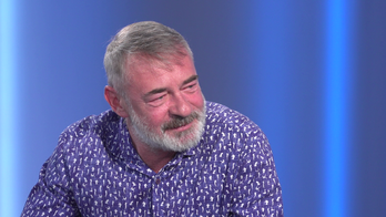 Herec Jiří Dvořák v pořadu Spotlight