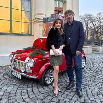 Dana Morávková s manželem Petrem Maláskem