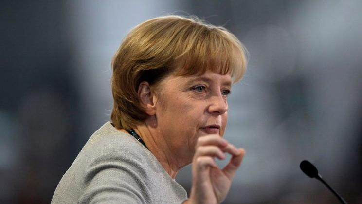 Angela Merkelová k finanční krizi