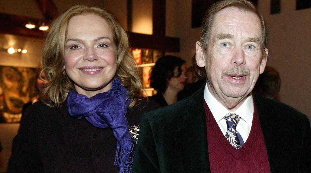Prezident Václav Havel  a Dagmar Havlová
