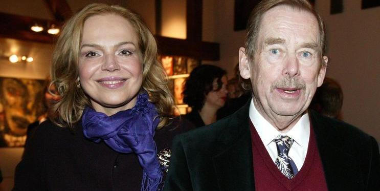 Prezident Václav Havel  a Dagmar Havlová