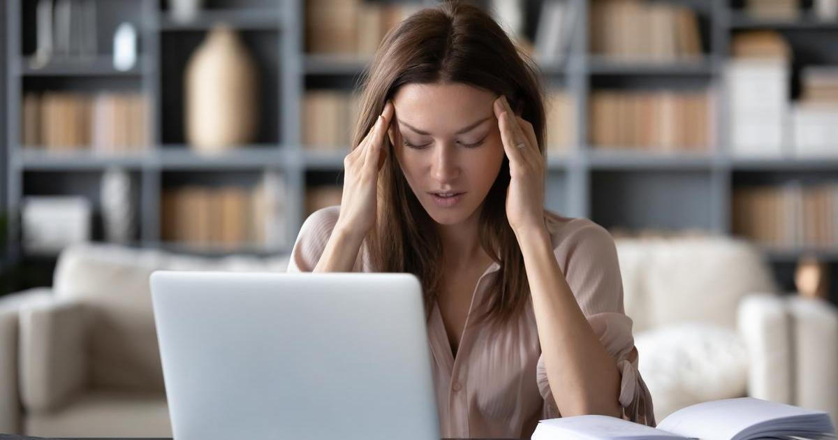 Bolest hlavy u počítače