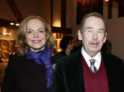 Prezident Václav Havel  a Dagmar Havlová