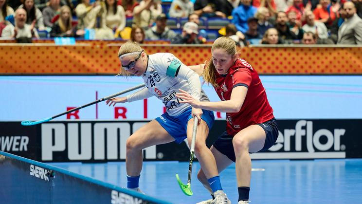 Semifinále MS florbalistek Česko - Finsko