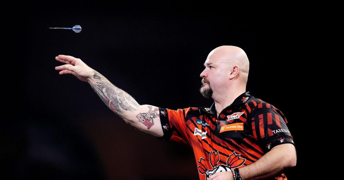 "Zlej Kája" vypadl na šipkařském světovém šampionátu v prvním kole