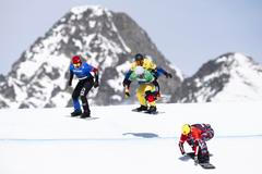 Jakob Dusek, Martin Noerl, Noah Bethonico, Kryštof Choura, snowboardista, sportovec, Switzerland Freestyle Worlds