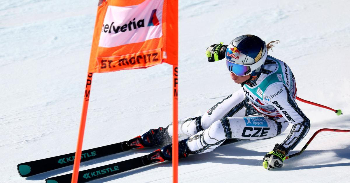 Předjezdec se málem zabil, zírala Ledecká. Výsledek superobřího slalomu ji mrzí