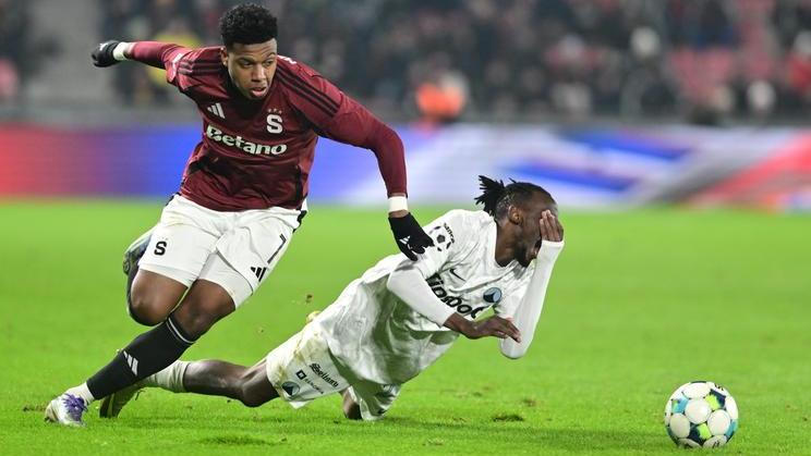 Momentka ze zápasu Sparta Praha - Slovan Liberec