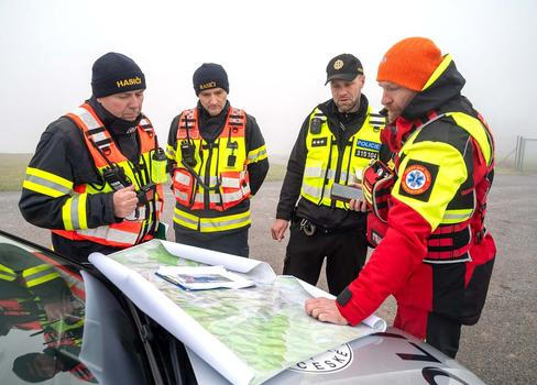 Pátrání po chlapci v Halenkovicích.