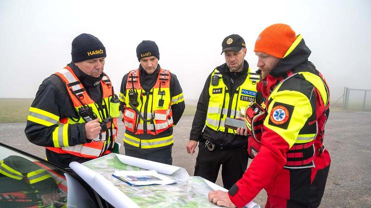 Pátrání po chlapci v Halenkovicích.