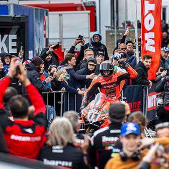 Šampionát Superbike na Autodromu Most.