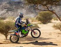 Fotografie Petra Pavla z Rallye Dakar.