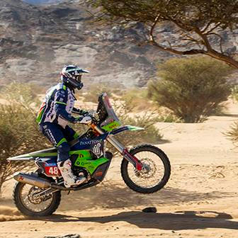 Fotografie Petra Pavla z Rallye Dakar.