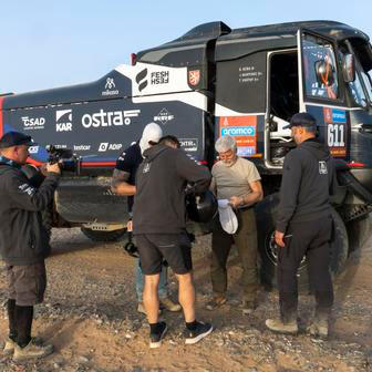 Petr Pavel na Rallye Dakar