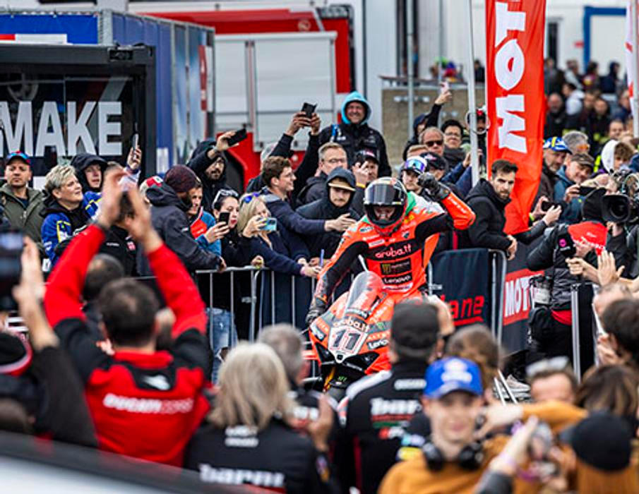 Šampionát Superbike na Autodromu Most.