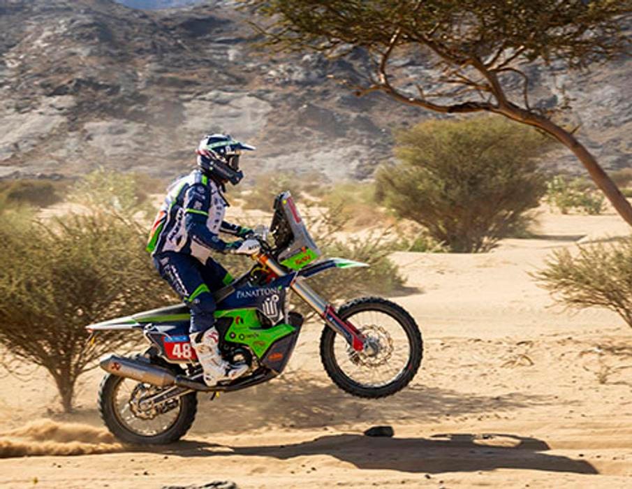 Fotografie Petra Pavla z Rallye Dakar.