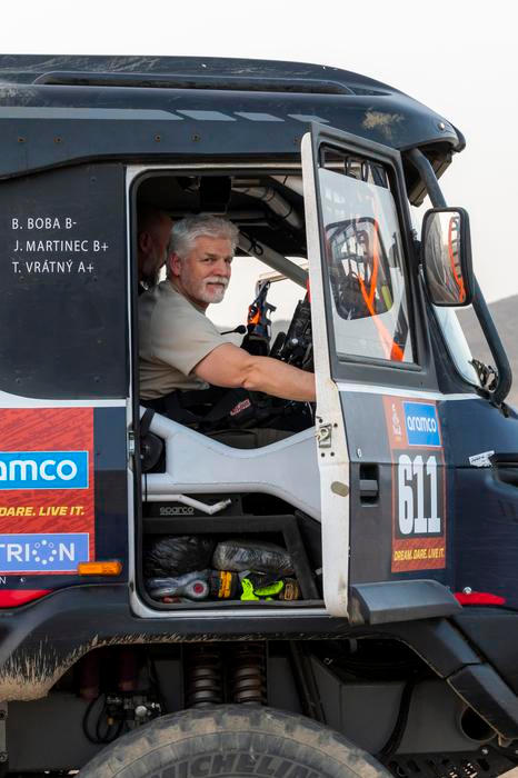 Petr Pavel na Rallye Dakar