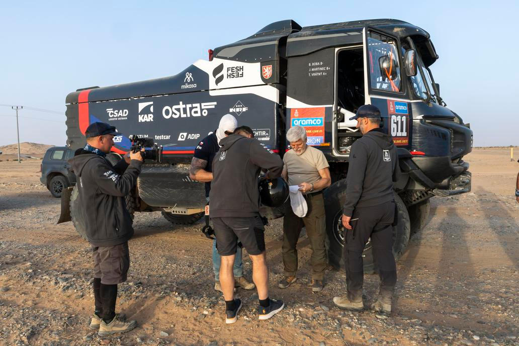 Petr Pavel na Rallye Dakar