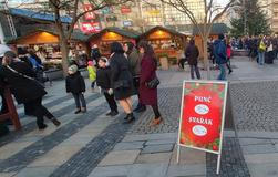 Punč si v Ostravě dáte za 70, svařené víno za 50.