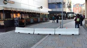 Ostravské vánoční trhy mají i "protiteroristickou" bariéru.