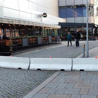 Ostravské vánoční trhy mají i "protiteroristickou" bariéru.