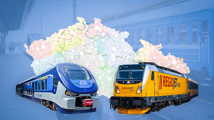 Vlaky tarify - Ikona, poutaci foto