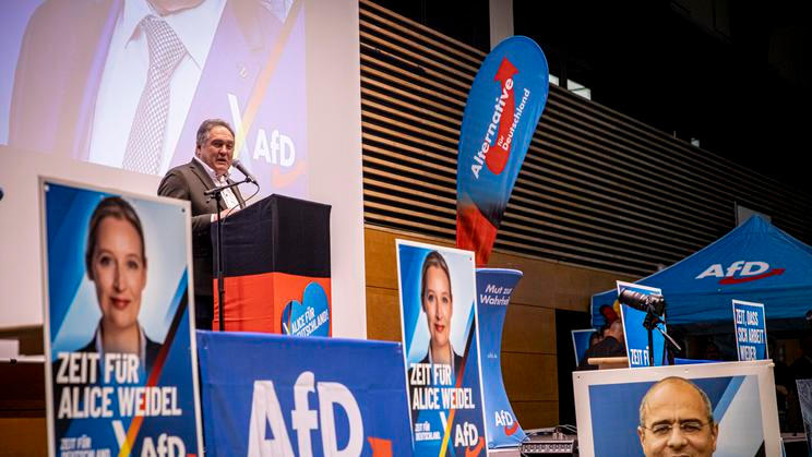 Předvolební kampaň v Bavorsku, Sjezd AfD