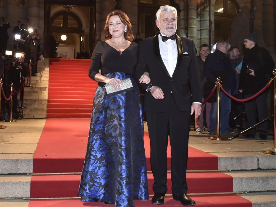 Zlata Adamovská, Petr Štěpánek