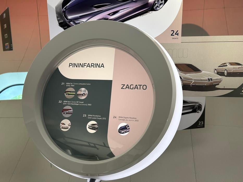 BMW oslovilo v minulosti prakticky všechny velké italské karosárny a přizvalo je ke spolupráci.