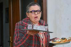 Zuzana Kronerová, představitelka Markovy hluboce věřící matky ve filmu Tanec s medvědem.