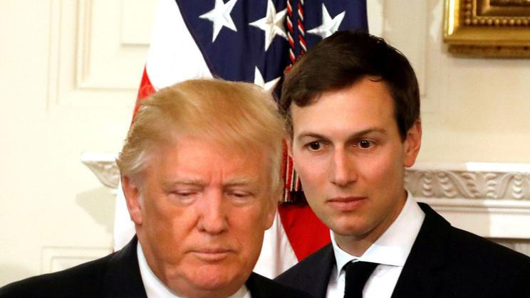 Donald Trump a Jared Kushner
