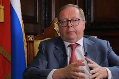 Ruský velvyslanec ve Velké Británii Andrej Kelin