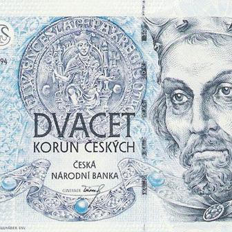 Pamatujete, když byla v oběhu papírová dvacetikoruna?