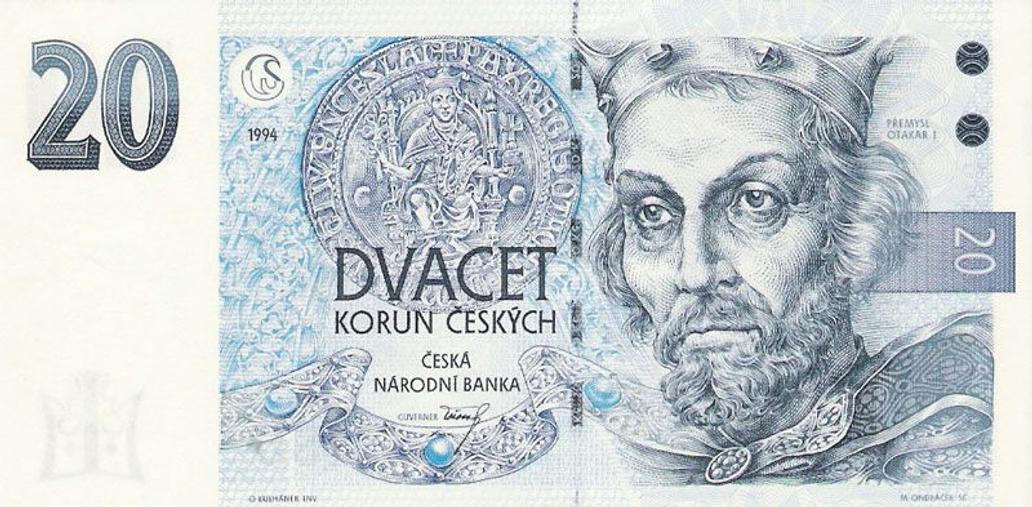 Pamatujete, když byla v oběhu papírová dvacetikoruna?