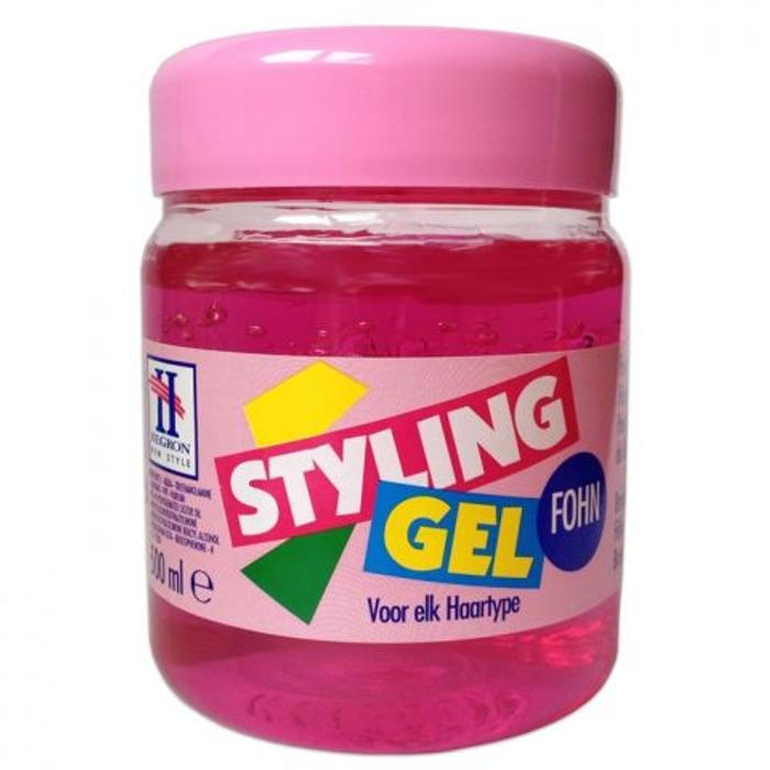 Vlasy se upravovaly pomocí růžového, modrého nebo zeleného gelu (pořád žádná nostalgie).