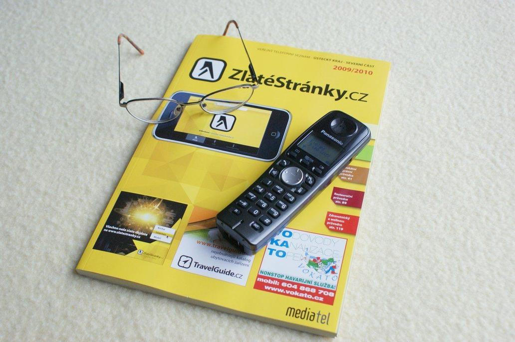 A čísla jste hledali ve Zlatých stránkách?