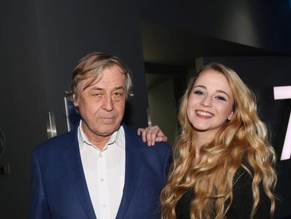 Zdeněk Žák s dcerou