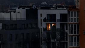 Temnota jako každodenní realita. Kyjev žije na příděl světla