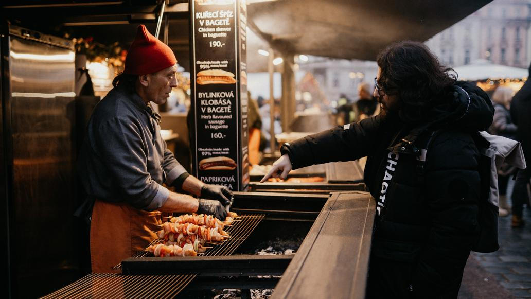 Vánoční trhy na Staroměstském náměstí v Praze